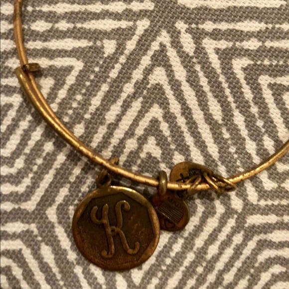 Alex and Ani Jewelry - Alex and Ani K initial bangle Alex and Ani Jewelry - Alex and Ani K initial bangle